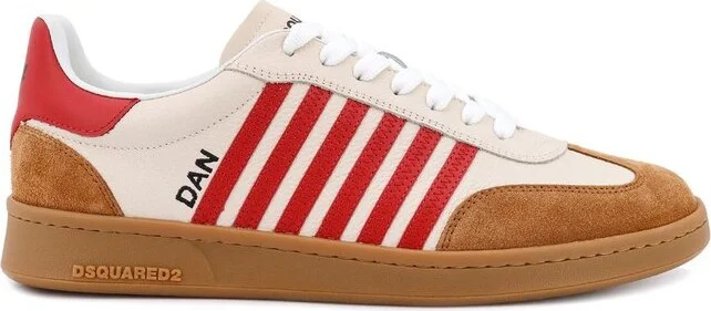 Dsquared2 Round Toe Low-Top Sneakers