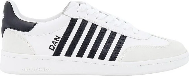 Dsquared2 Round Toe Low-Top Sneakers