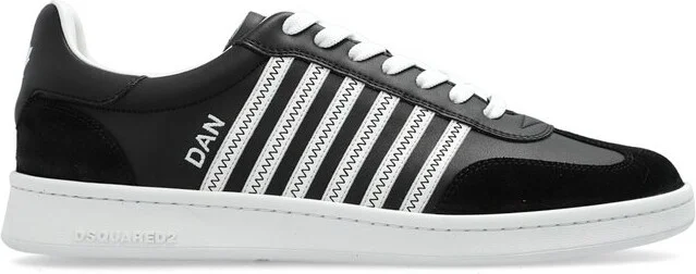 Dsquared2 Round Toe Low-Top Sneakers