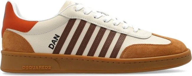 Dsquared2 Round Toe Low-Top Sneakers