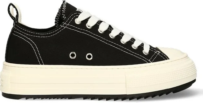 Dsquared2 Round Toe Low-Top Sneakers