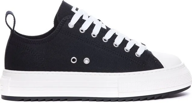 Dsquared2 Round Toe Platform Sneakers