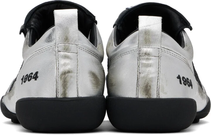 Dsquared2 Silver 'Dsquared2 Soccer' Sneakers - Image 2