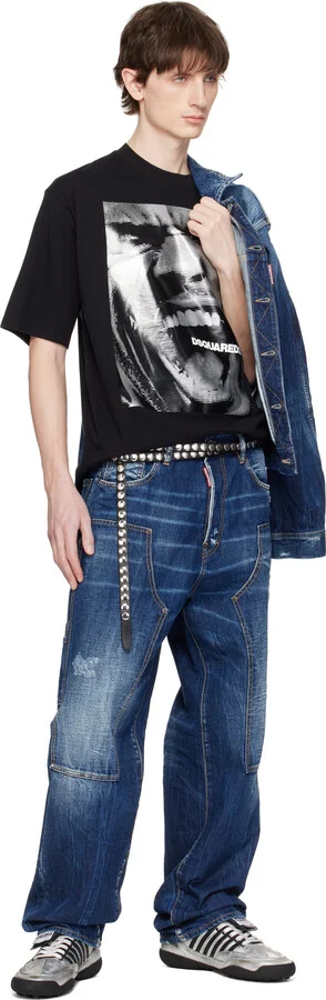 Dsquared2 Silver 'Dsquared2 Soccer' Sneakers - Image 5