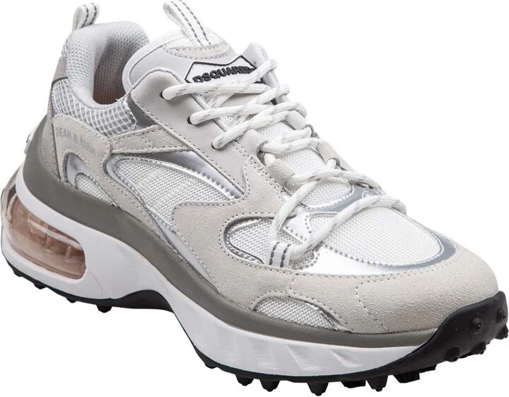 DSQUARED2 Sneakers In Leather And Technical Fabric - Image 2
