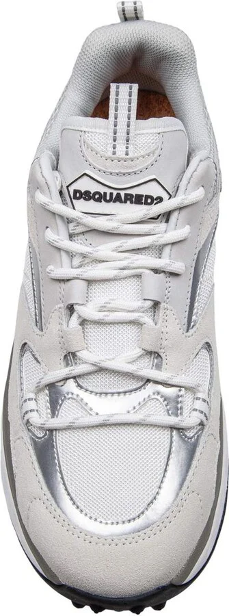 DSQUARED2 Sneakers In Leather And Technical Fabric - Image 3