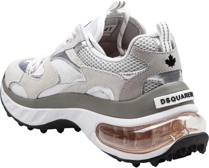 DSQUARED2 Sneakers In Leather And Technical Fabric - Image 4