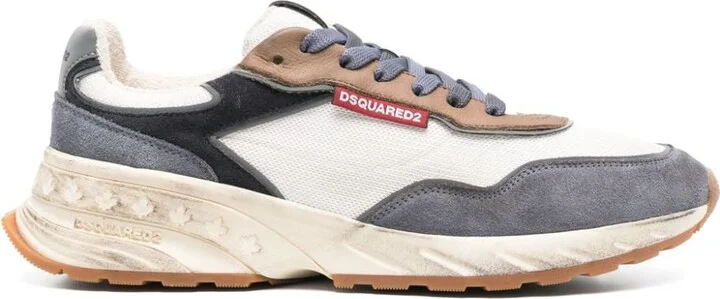 DSQUARED2 Sneakers Sprinter In Grey Suede
