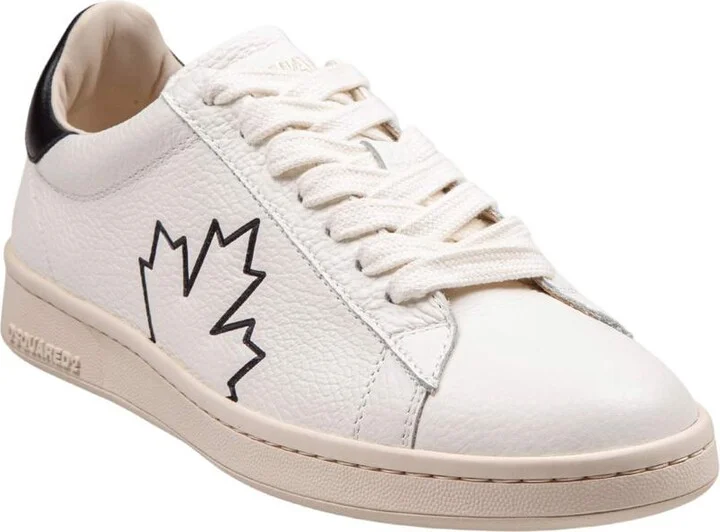 DSQUARED2 Soft Leather Sneakers - Image 2