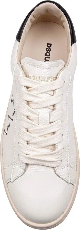 DSQUARED2 Soft Leather Sneakers - Image 3