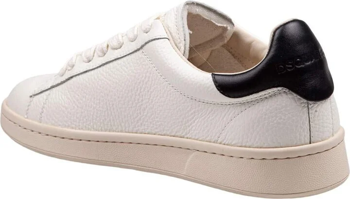DSQUARED2 Soft Leather Sneakers - Image 4