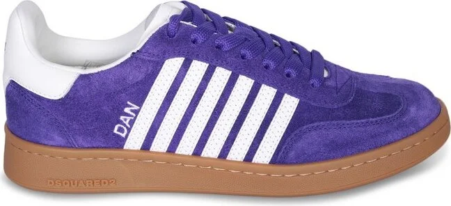 Dsquared2 Striped Low-Top Sneakers