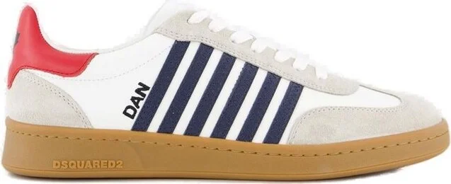 Dsquared2 Striped Low-Top Sneakers