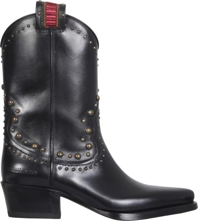 Dsquared2 Studded Western Boots