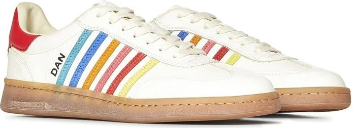 DSQUARED2 Summer Lovers Rainbow Boxer Sneakers - Image 2