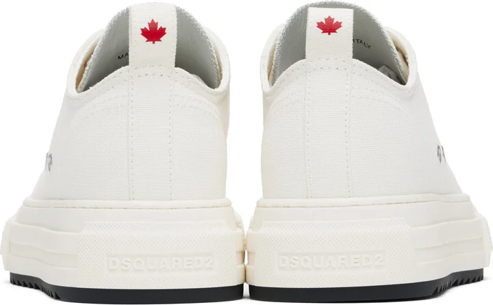 Dsquared2 White Berlin Sneakers - Image 2