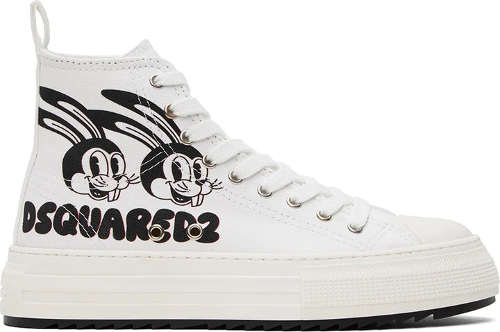 Dsquared2 White Berlin Sneakers