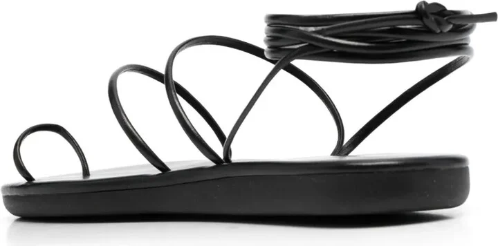 Du open-toe leather sandals - Image 3