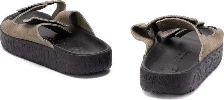 Dual-Strap Suede Sandals - Image 5