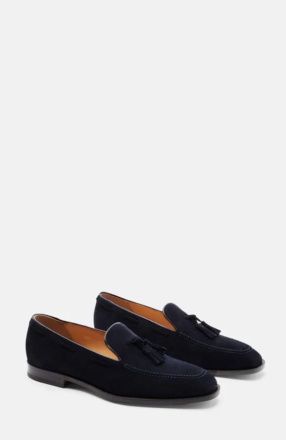 Dark Blue Suede