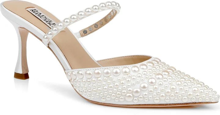 Duchess Satin Mule
