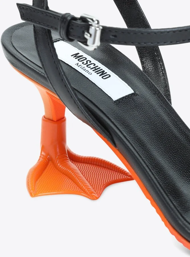 Duck 50 Nappa Leather Sandals - Image 3