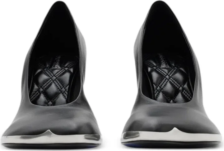 Duck 90mm leather pumps - Image 2