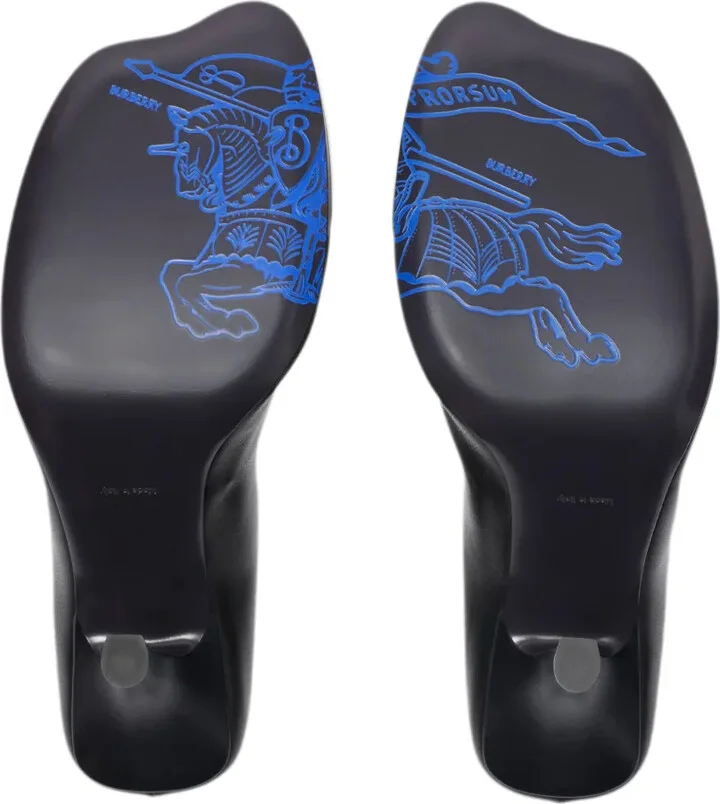 Duck 90mm leather pumps - Image 5