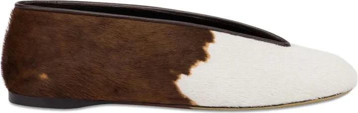 Duck ballet flats