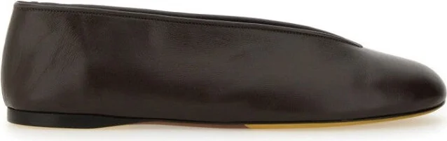 Duck" Dancer Leather Flats