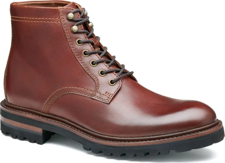 Dudley Plain Toe Lug Boot