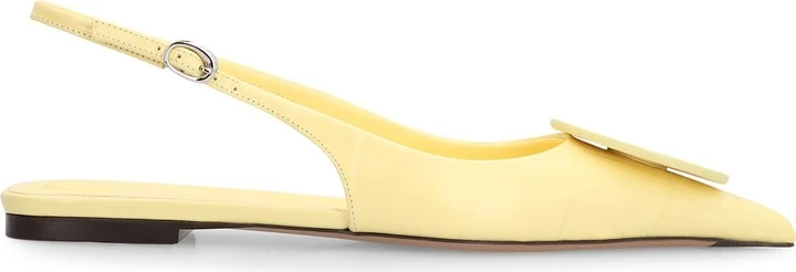 Duelo Leather Slingback Pumps