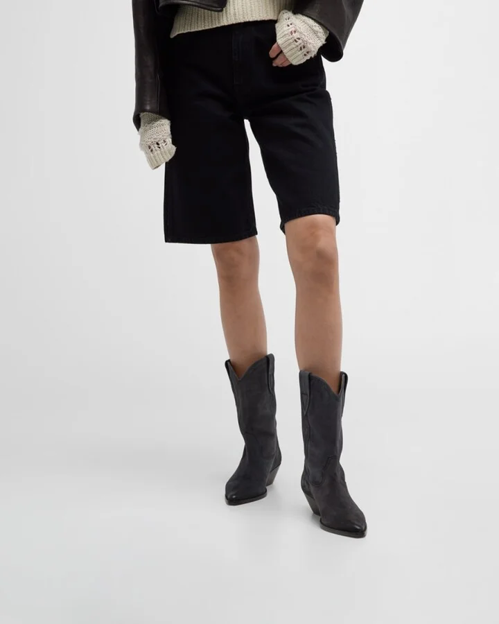 Duerto Suede Western Boots - Image 4