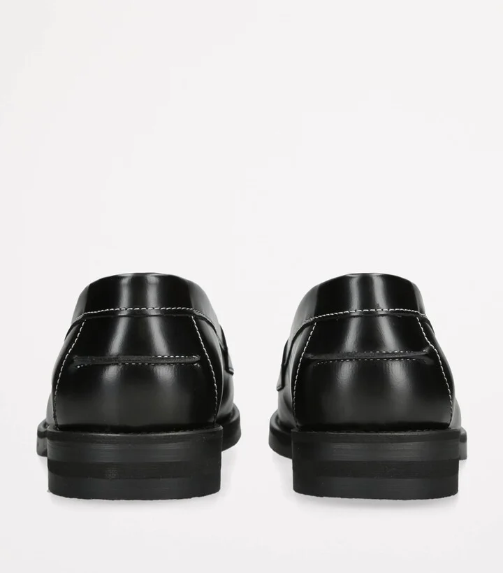 DUKE & DEXTER Leather Kiss Wilde Penny Loafers - Image 2