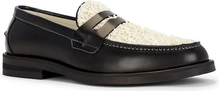 Duke + Dexter Wilde Habana Penny Loafer in Black - Image 2