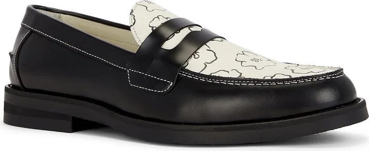 Duke + Dexter Wilde Penny Loafer in Black - Image 2