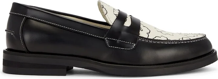 Duke + Dexter Wilde Penny Loafer in Black