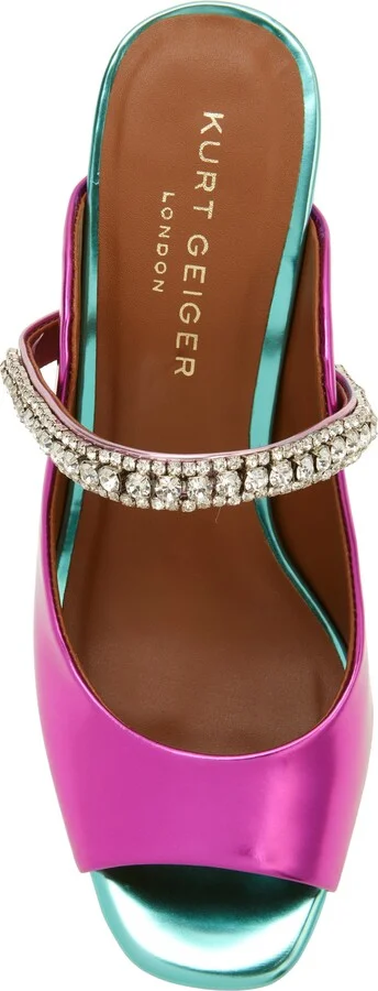 Duke Platform Peep Toe Mule - Image 5