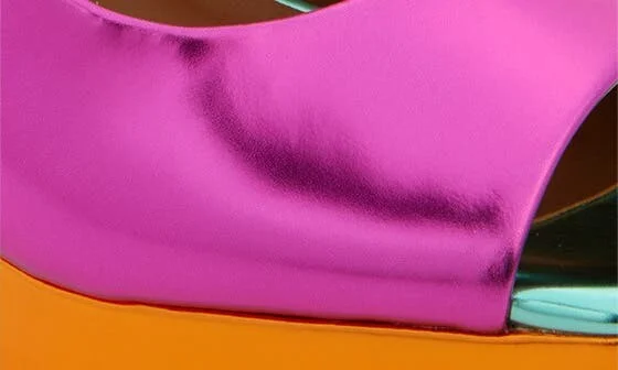 Duke Platform Peep Toe Mule - Image 7