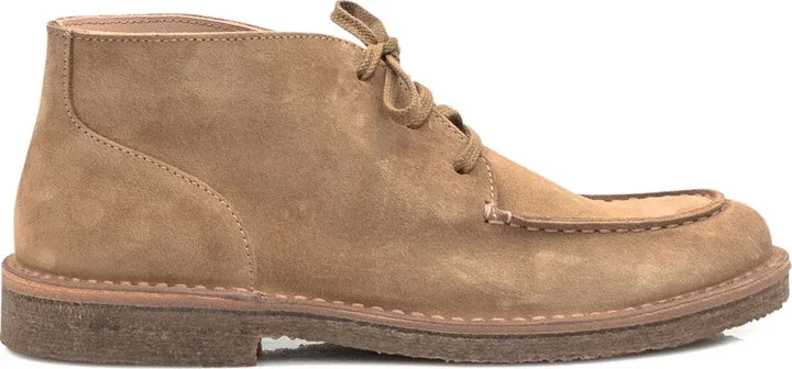 Dukeflex Chukka lace-up suede boots