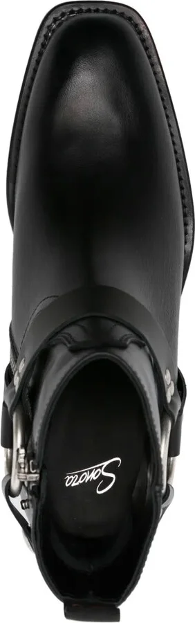 Dulce Belt 60mm leather boots - Image 4