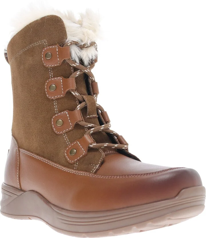Dulcie Faux Fur Trim Bootie