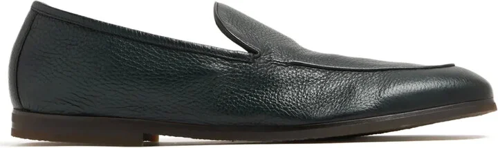 Dune leather loafers