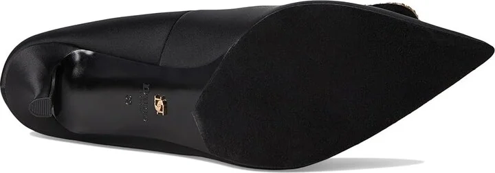 Dune London Aquamarine High Heels Black Satin : 36 (US Women's 6) B - Medium, Leather/Rubber - Image 3