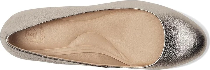Dune London Bracket High Heels Gold : 36 (US Women's 6) B - Medium, Leather - Image 2