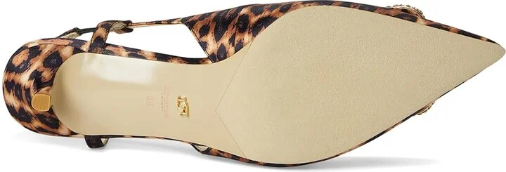 Dune London Centrepiece High Heels Leopard Fabric : 39 (US Women's 9) B - Medium, Leather/Rubber - Image 3
