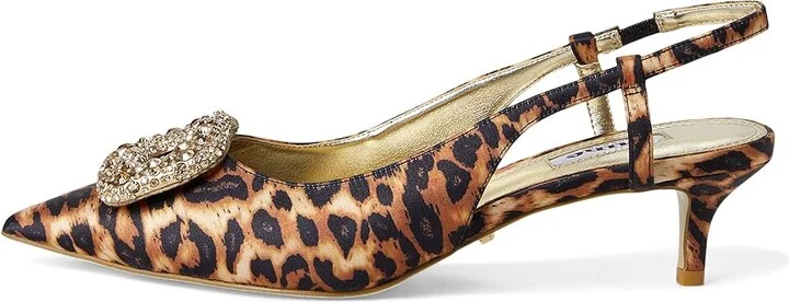 Dune London Centrepiece High Heels Leopard Fabric : 39 (US Women's 9) B - Medium, Leather/Rubber - Image 6