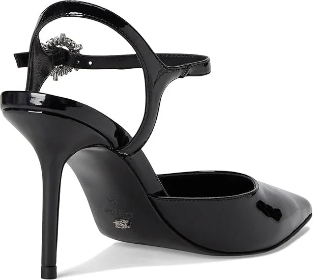 Dune London Channel High Heels Black Patent : 40 (US Women's 10) B - Medium, Leather/Rubber - Image 4