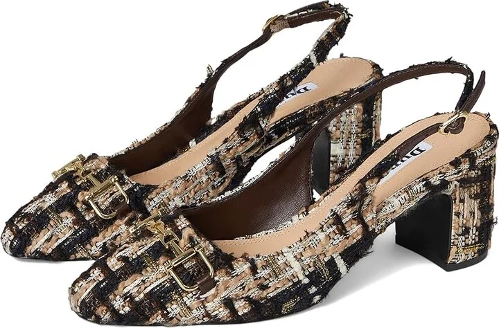 Dune London Choiced Women's Shoes Brown Fabric : 38 (US Women's 8) B - Medium, Textile