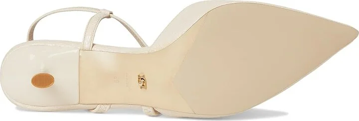 Dune London Citrus High Heels Ecru : 39 (US Women's 9) B - Medium, Suede - Image 3